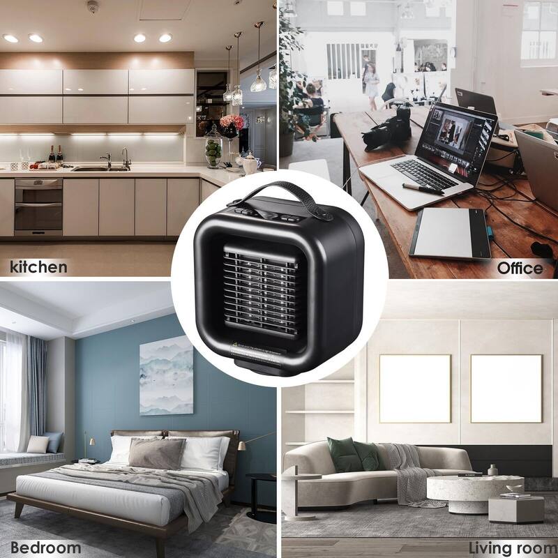 1000W Portable Electric Ceramic Space Heater Bed Bath & Beyond 39997409