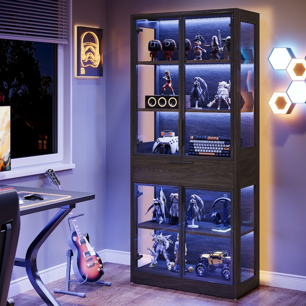 71-inch Tall Display Cabinet