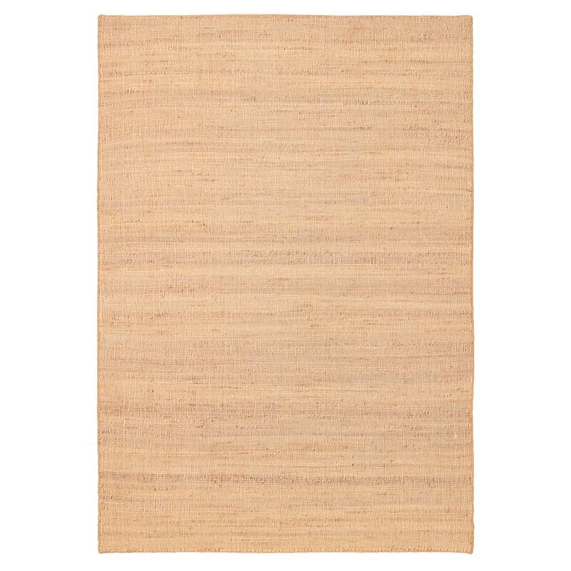 ECARPETGALLERY Flat-Weave Palas Denizli Tan Jute Kilim - 5'3 x 7'7