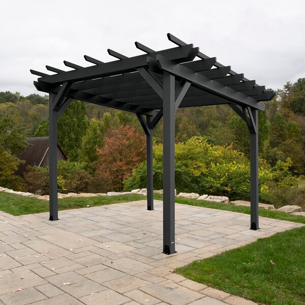 【廃盤】 Pergola ボウル 2個セット Highwood Bodhi Recycled Plastic Square 11.5-foot Pergola - On Sale