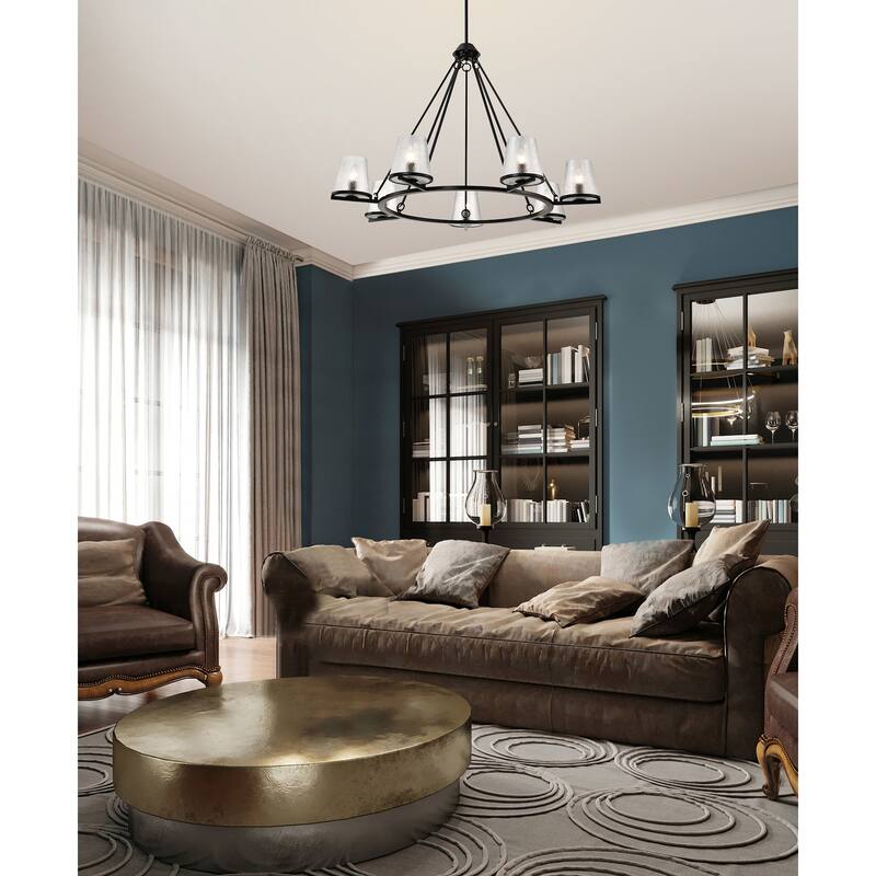 Nuvo Lighting 60/8259 Valentine 7 Light 40" Wide Ring Chandelier
