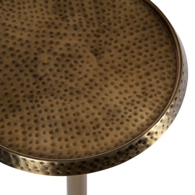 Kate and Laurel Sanzo Metal Side Table