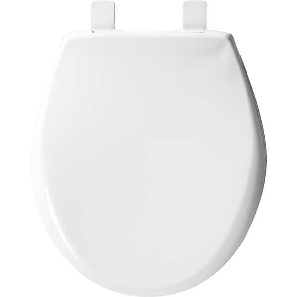 Shop Bemis 200e4 Affinity Round Closed Front Toilet Seat With Soft