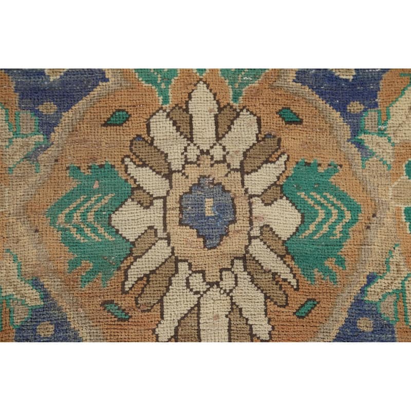 Traditional Bakhtiari Persian Vintage Area Rug Handmade Wool Carpet - 6'11"x 10'8"