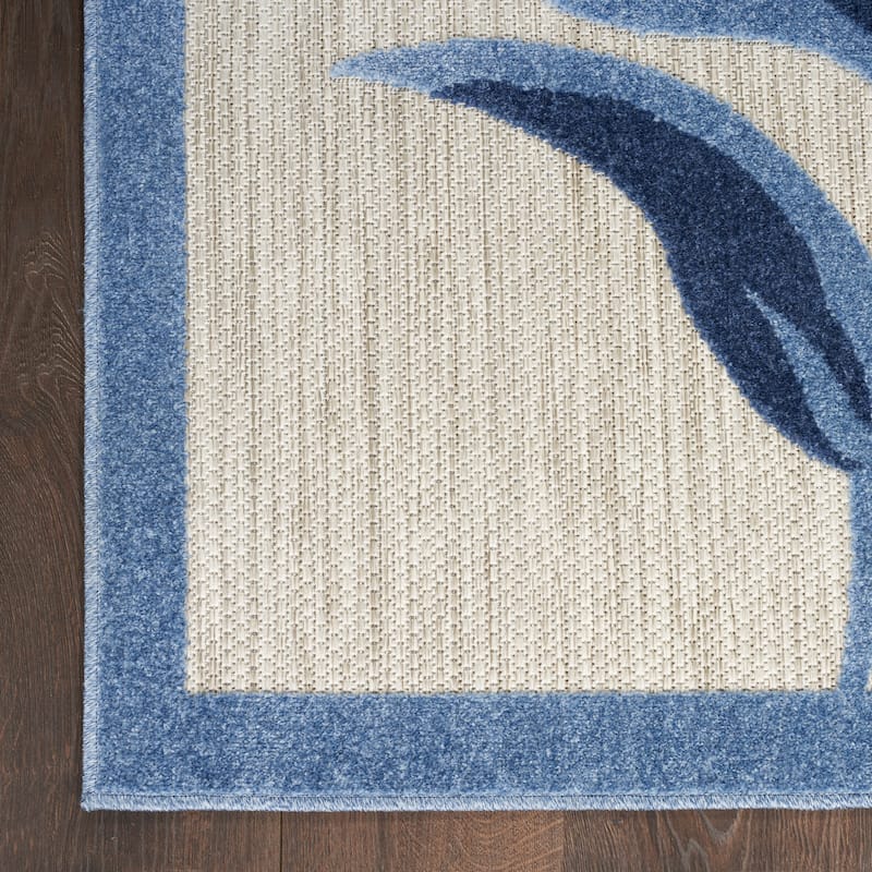 Nourison Aloha Indoor/Outdoor Floral Area Rug