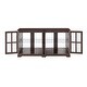 preview thumbnail 80 of 106, GDFStudio - Traditional Storage Curio Cabinet with Tempered Glass Doors and Lighted Display