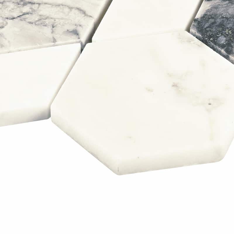 Daltile Gamma Natural Stone Hypnotic XL Wall and Floor Mosaic Tile (Set of 10)