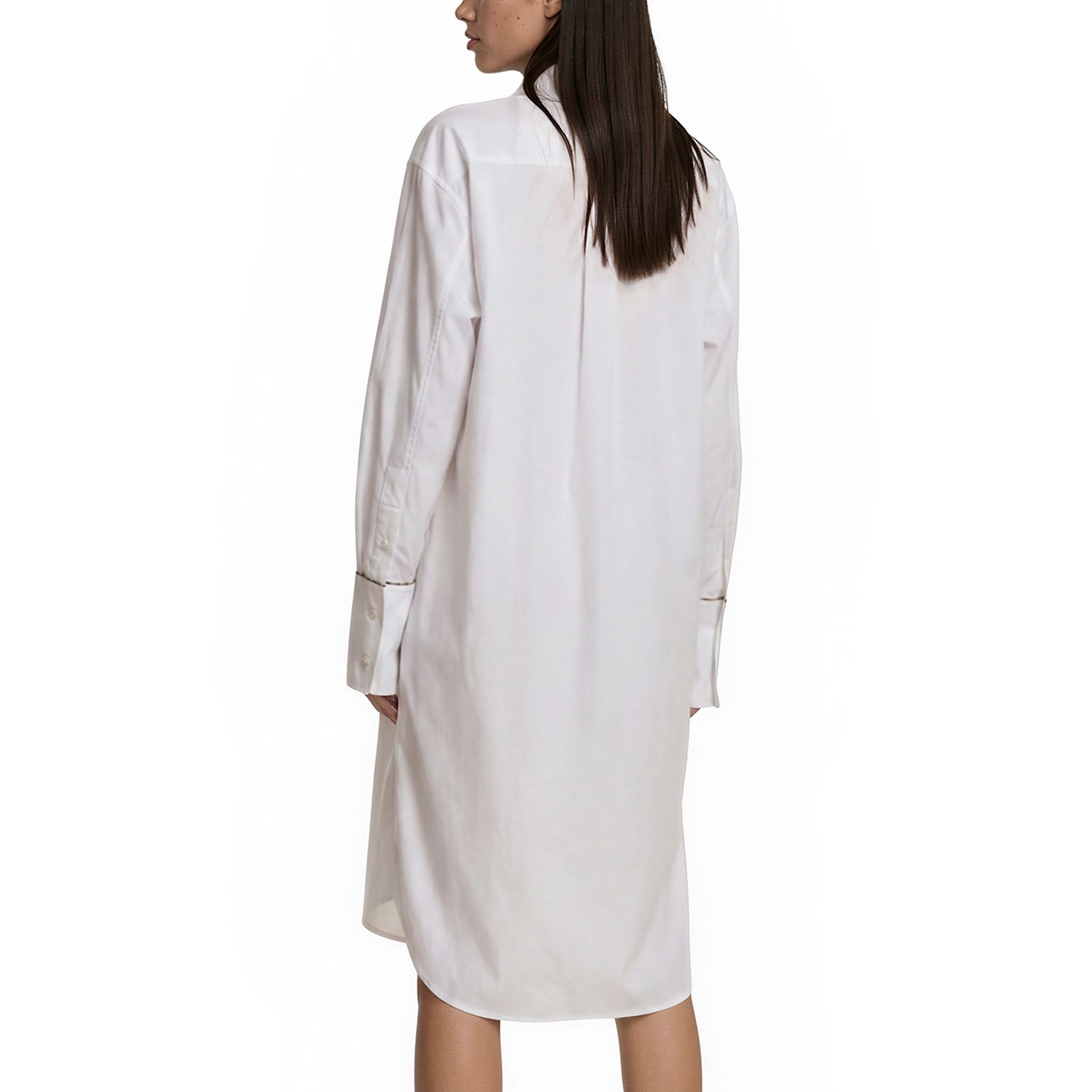 burberry white shirt dress Burberry Silk Blend Shirt Dress , Size: 12