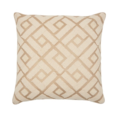 Junia Embroidered Throw Pillow