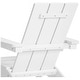 preview thumbnail 38 of 68, Shoreside Kids Outdoor Poly Adirondack Chair with Cup Holder (Set of 2)