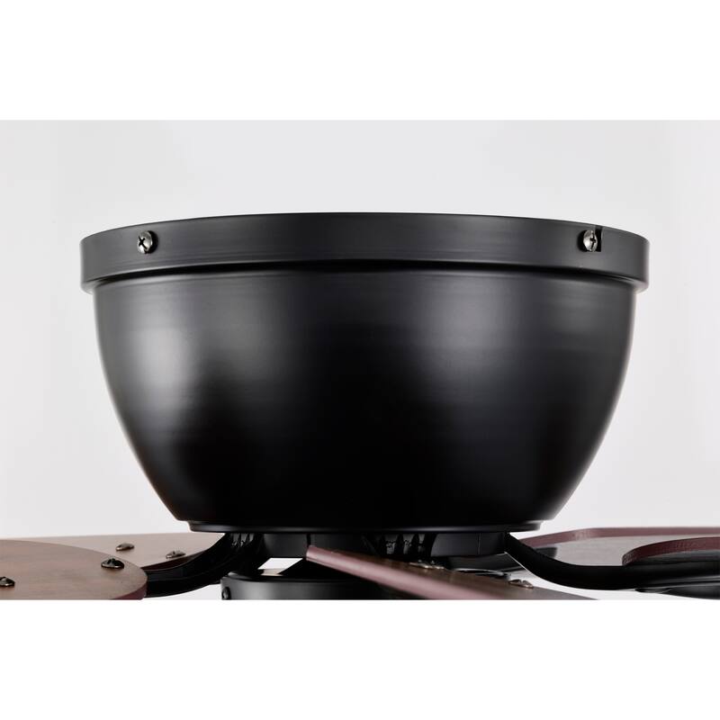 Penana 52-Inch Flushmount Lighted Ceiling Fan Green Blue Dragonfly Tiffany Glass Lamp Black Finish