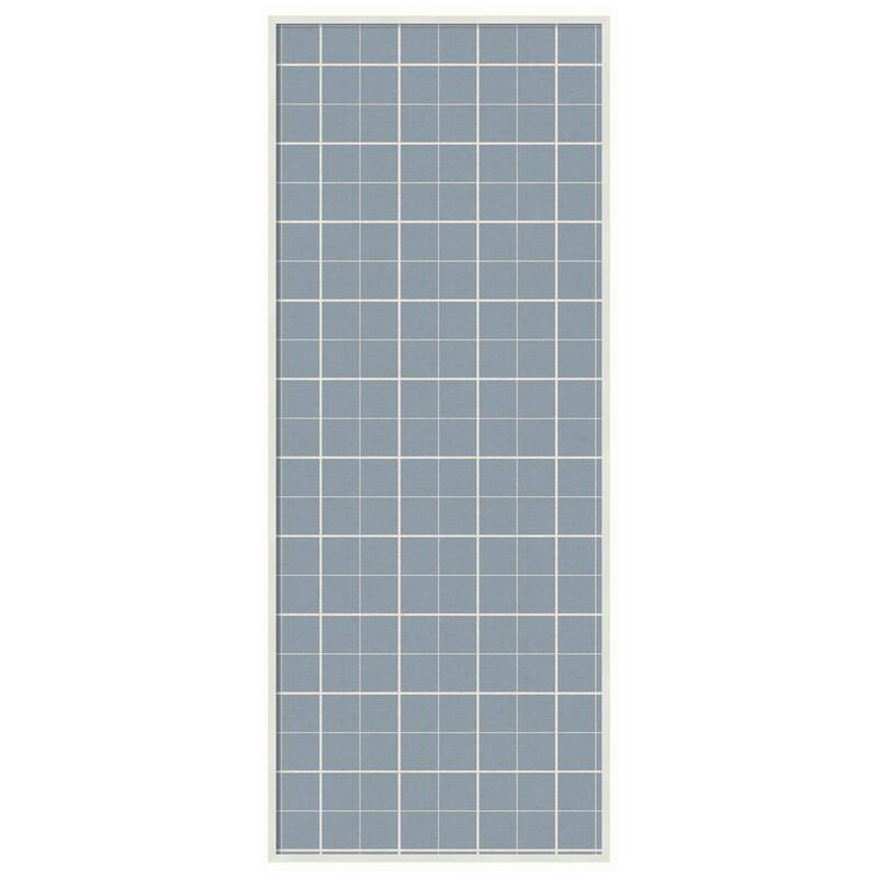 Kate and Laurel Framed Fabric Pinboard Light Blue Plaid Wall Organization - 17 x 41 - White