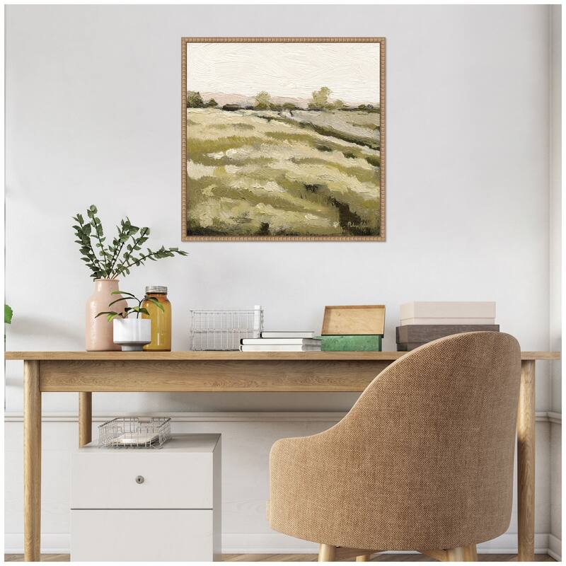 Kate and Laurel Petit Views No 10 by Mackenzie Nelson Framed Canvas Wall Art Print