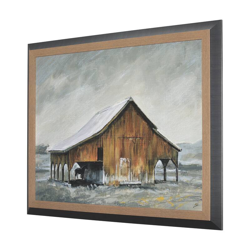 Old Barn III Framed Art Print