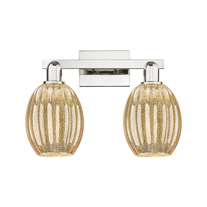 Innovations Lighting Downtown Urban - Preston - 2 Light 16" Bell Shade Bath Vanity Light