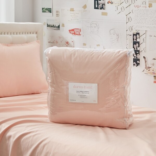 Dorm Haul Cozy College Comforter Set Twin XL Bedding On Sale Bed Bath Beyond 38146034