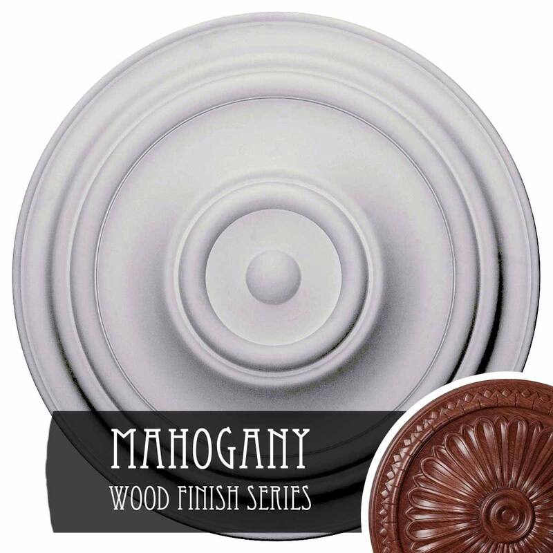 31 1/2"OD x 2 1/2"P Traditional Ceiling Medallion
