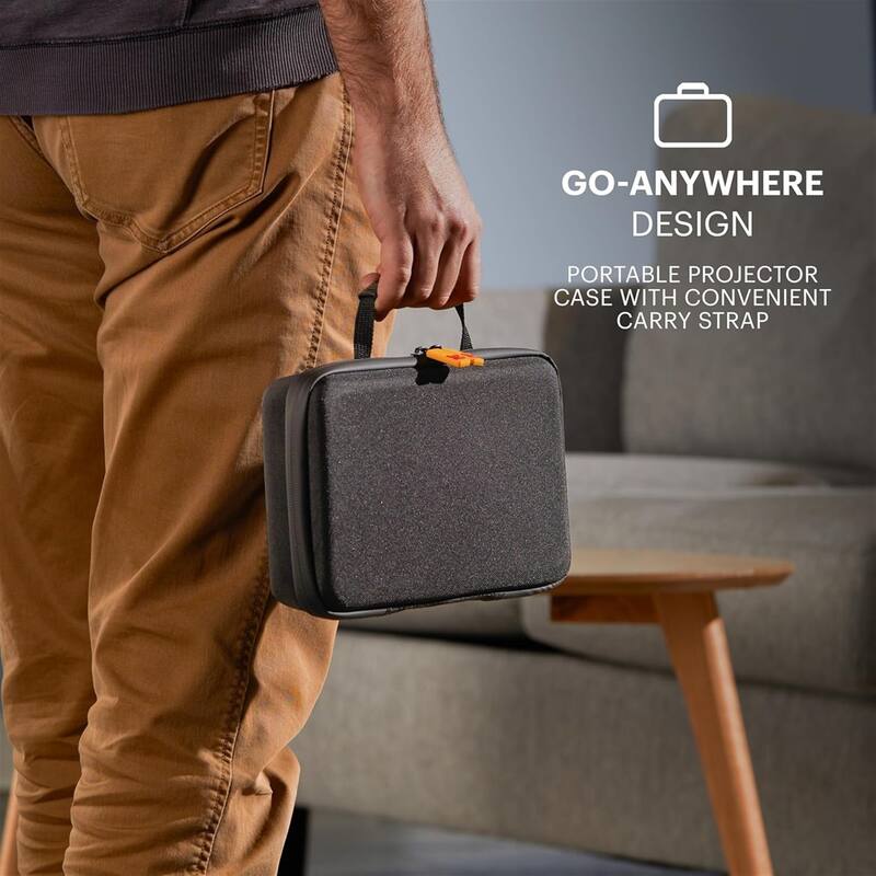 Kodak Luma 350 Smart Projector, Portable Pico Projector with 60" Screen, Case, Tripod & Remote