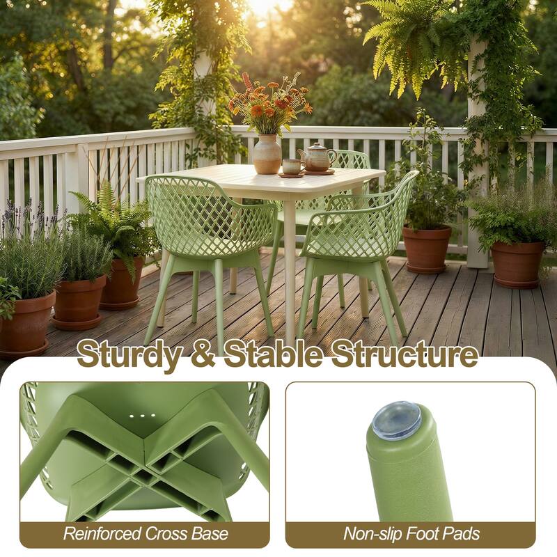 Aoodor Modern Dining Chairs Set of 2