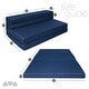 preview thumbnail 3 of 4, Milliard 4.5-inch Tri-Fold Twin XL Mattress Sofa Bed