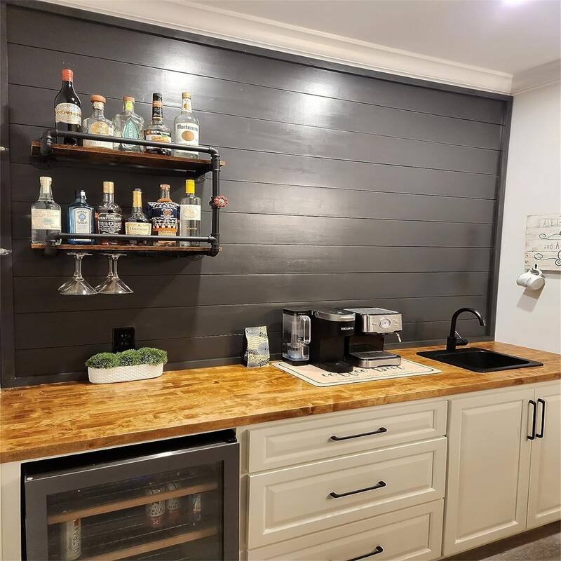 Wine Rack Wall Mounted 2 Tier