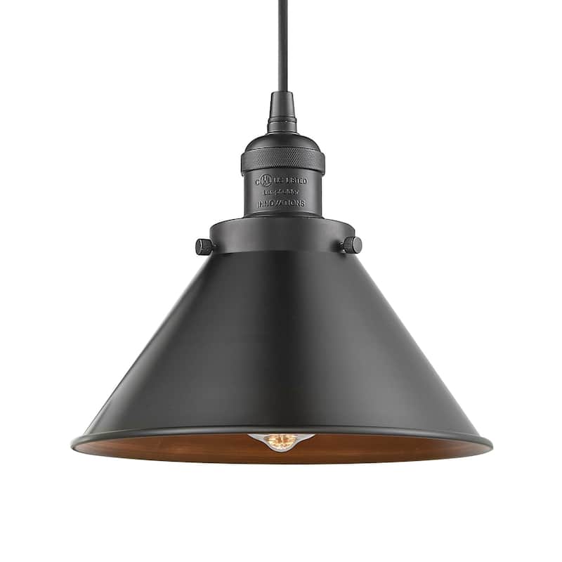 Bellevue Norman 10" Wide Mini Pendant with Cord - Oil Rubbed Bronze