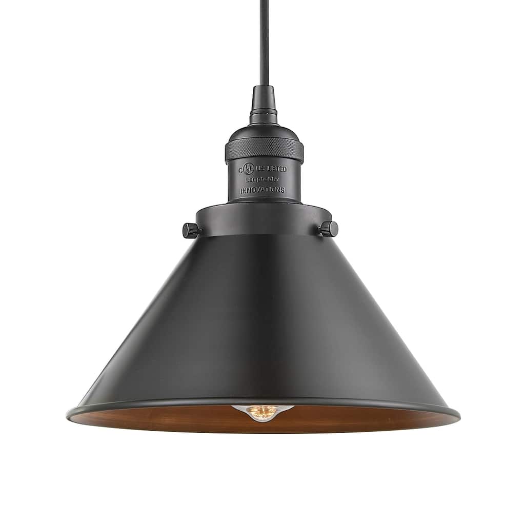 Bellevue Norman 10" Wide Mini Pendant with Cord