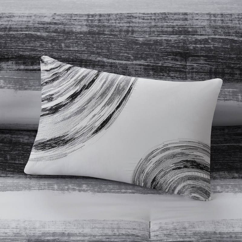 Madison Park Essentials Barret Comforter Set with Cotton Bed Sheets