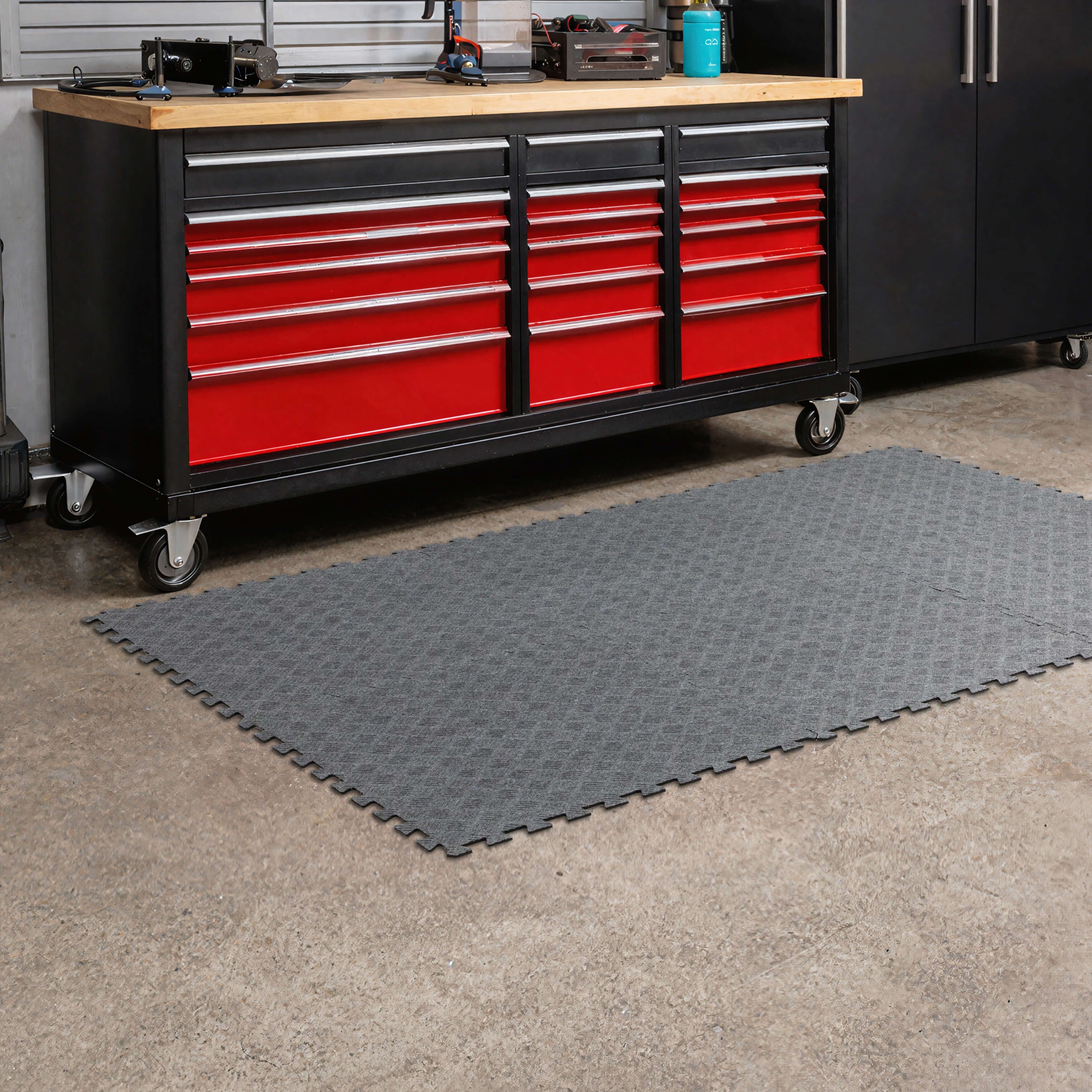 Mohawk Home Crosshatch Interlocking Utility Mats (6 Pieces) (24