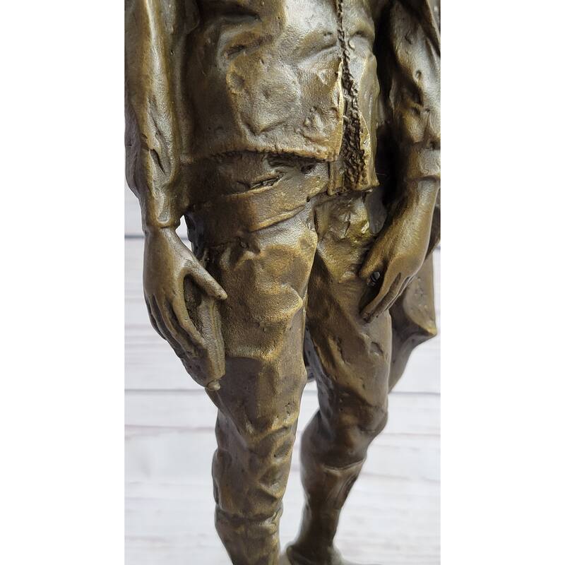 Clint Eastwood Man With No Name Western Bronze Statue Figure Sculpture Collectible 14 Inches X 5 Inches