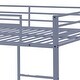preview thumbnail 8 of 20, Heavy Duty Metal Bunk Bed, Built-In Ladder, Safety Rails, No Boxspring
