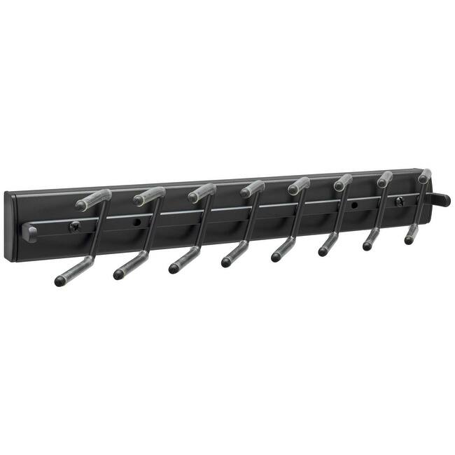Rev-A-Shelf Sidelines 13-11/16 Inch Pull Out Tie Organizer - Black