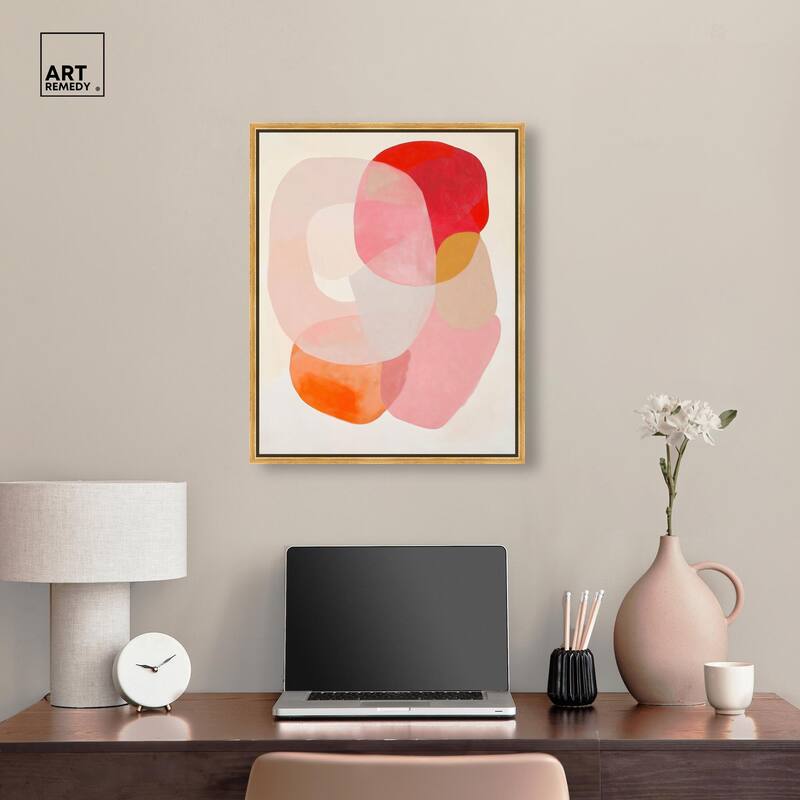Gradient Genesis Canvas by Art Remedy