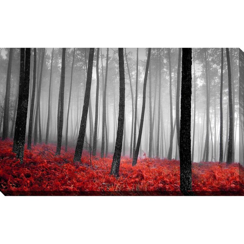 "Autumn Woods " by PhotoINC Studio Print on Canvas