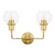 Option Satin Brass/Clear