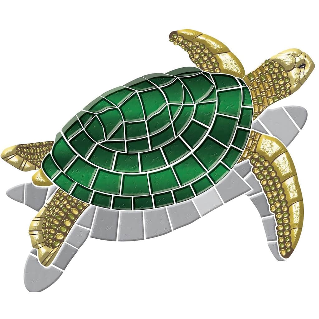 Decorative Mosaic Pool Mat - Choose Your Design