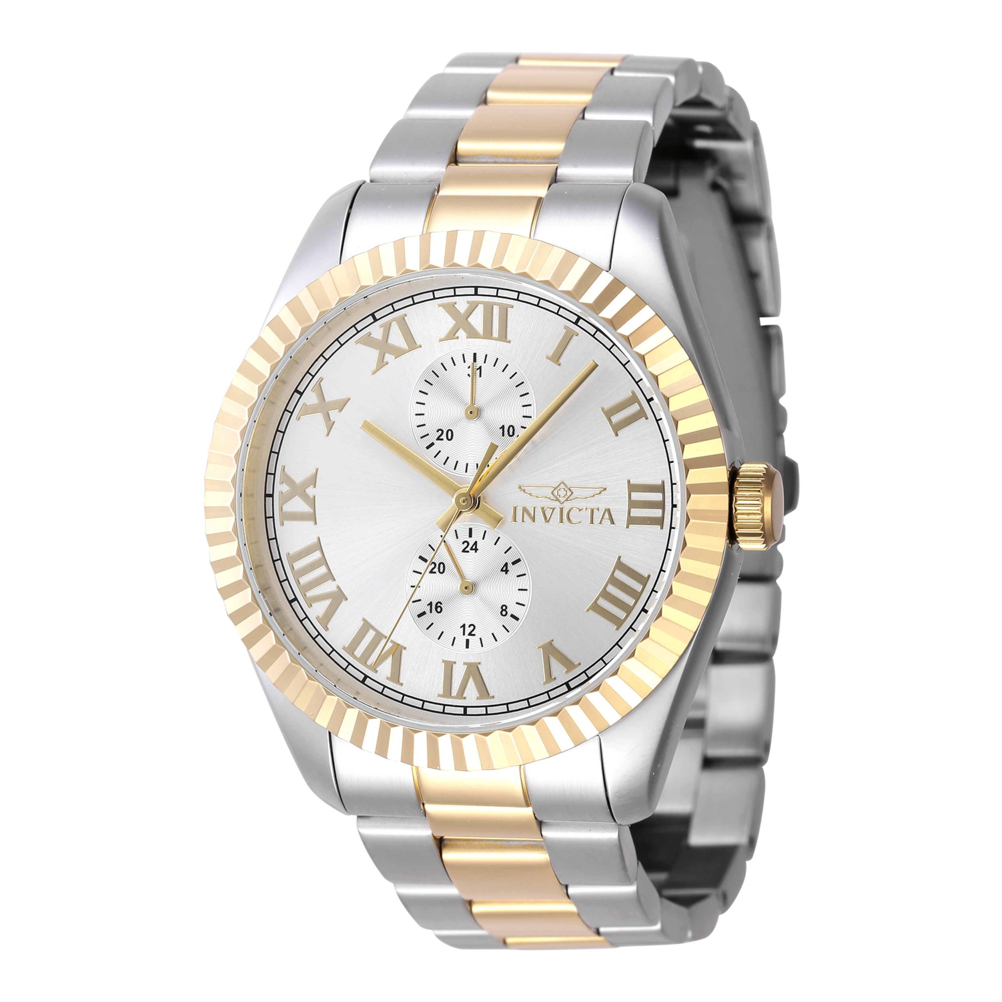 Invicta Men's 47426 Specialty Quartz Multifunction Silver Dial Watch