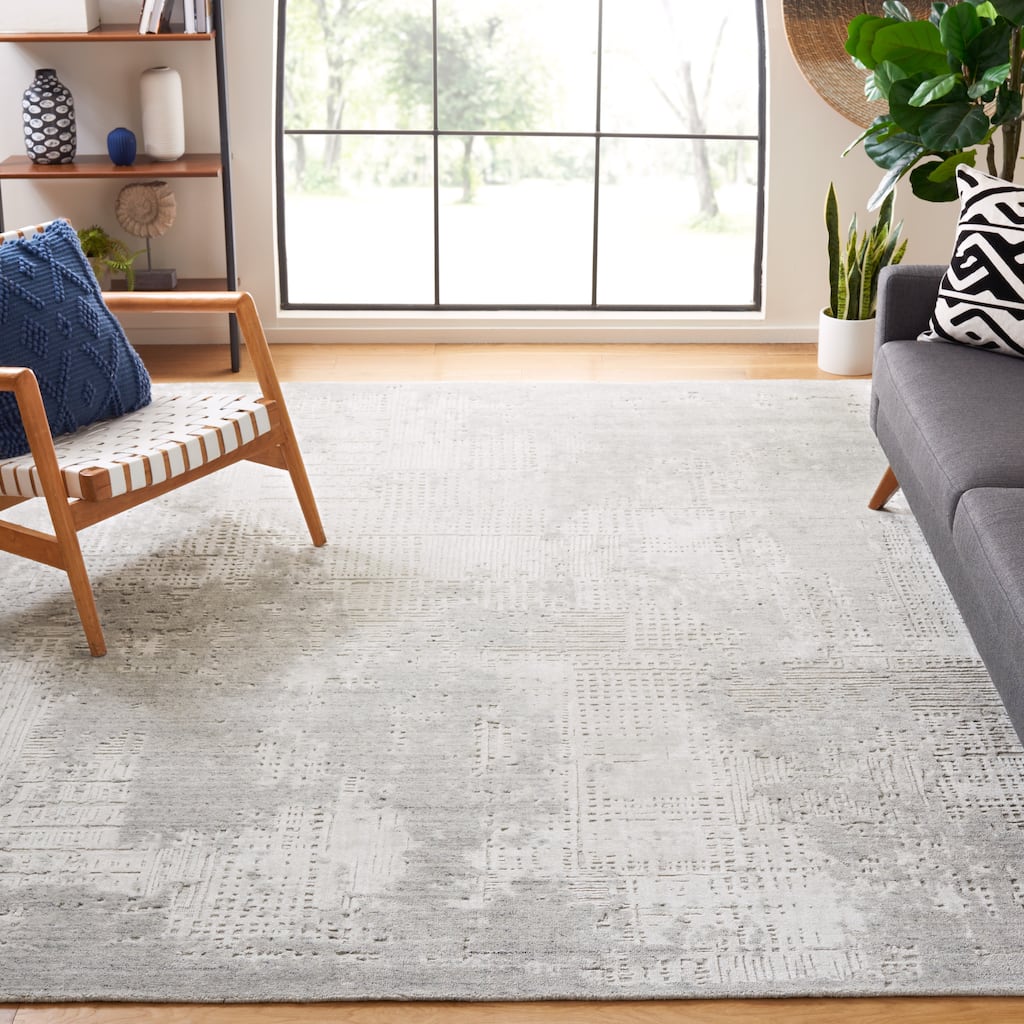SAFAVIEH Handmade Mirage Agaat Modern Abstract Wool & Viscose
