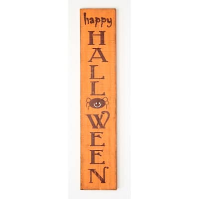 40" Happy Halloween Wood Sign