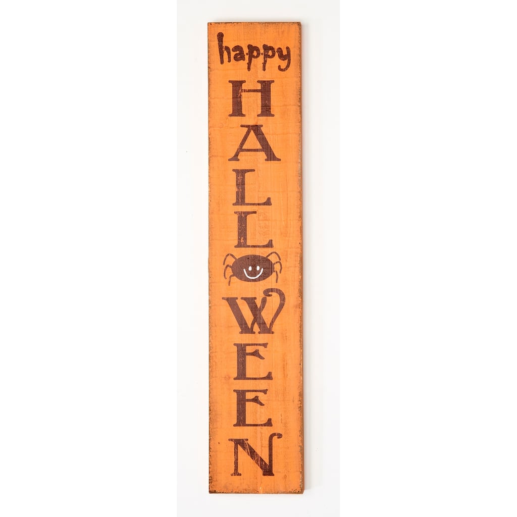 40" Happy Halloween Wood Sign