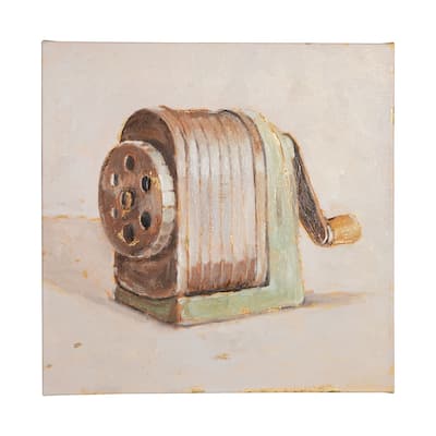 Old School III (41 x 41) Canvas Art Print