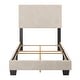 preview thumbnail 61 of 80, Celeste Modern Upholstered Bed, Box Spring Required