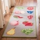 preview thumbnail 9 of 54, SAFAVIEH Handmade Chelsea Britny French Country Fruit Wool Rug 2'6" x 12' Runner - Stone - Runner
