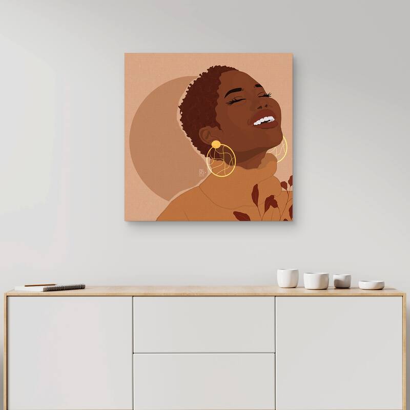 Bliss by Princella Canvas Art Print