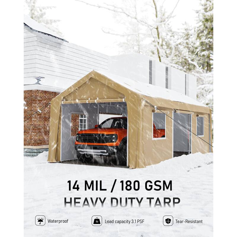 Carport 10'x20' 13'x20' Heavy Duty Portable Garage