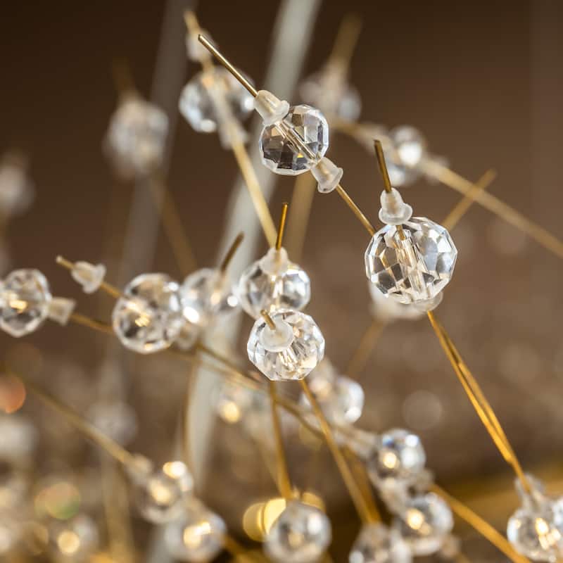 Modern Firework Crystal Chandelier for Dining Room and Living Room