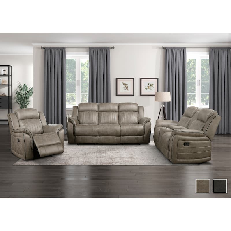 Lonan 3-Piece Reclining Living Room Set