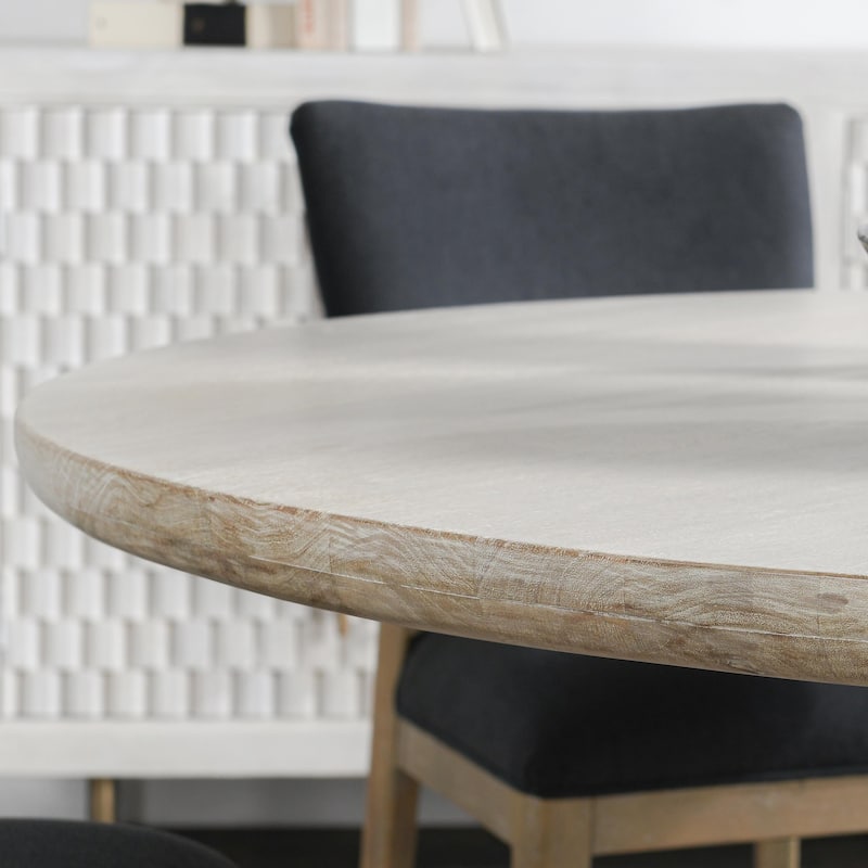 Classic Home Hera Mango Wood Round Dining Table