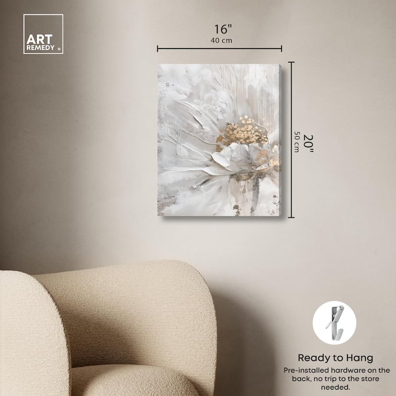 Lunar Heart (II) Canvas by Art Remedy, Gallery Wrapped