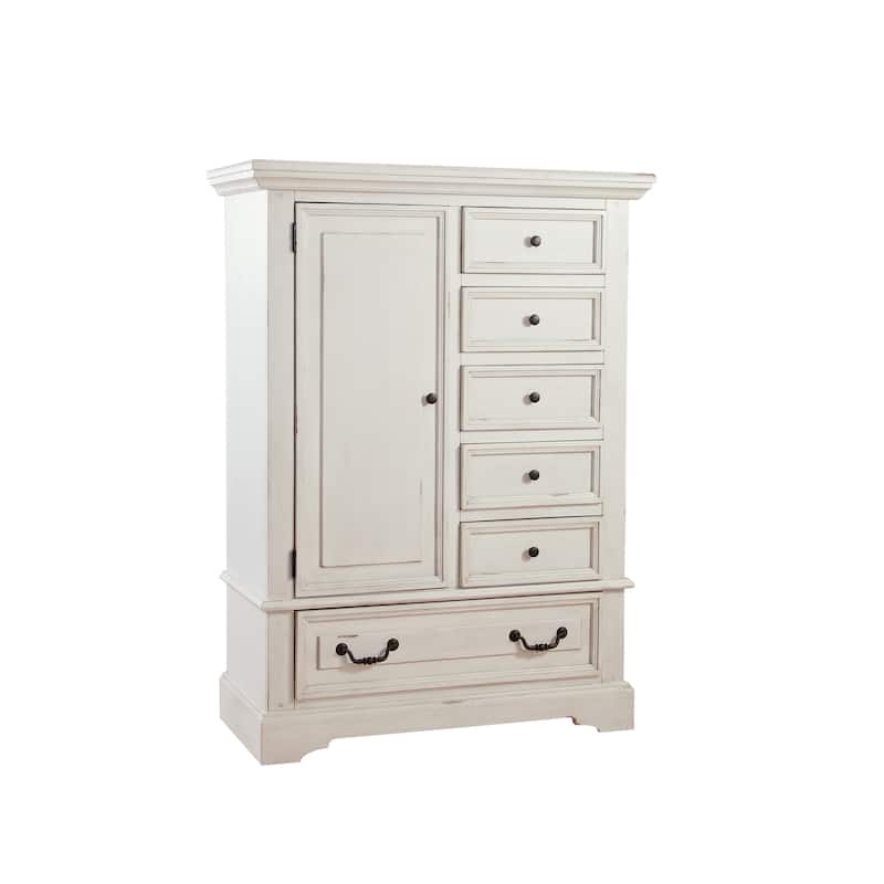 Lakewood Antique Finish Gentleman's Drawer Chest